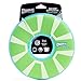 Chuckit Max Glow Zipflight Flying Disc Dog Toy Water Floating Flyer for Beach and Pool Durable Polyester Construction For Medium and Large Dogs Size Medium 85 L x 85 W Pack of 1 - Image 3