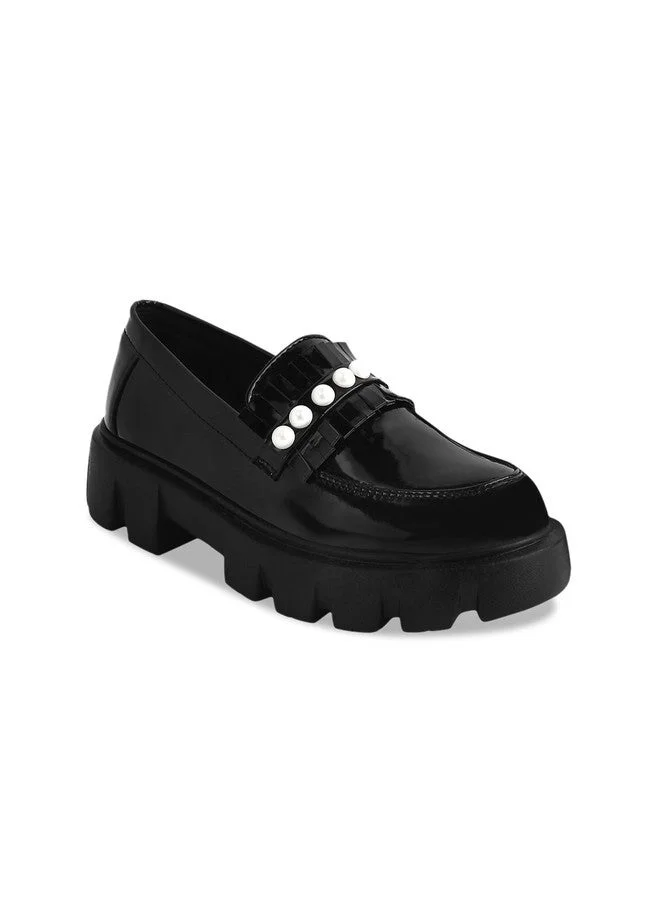 شوتوبيا Shoetopia Girls Lightweight Loafers With Western - Embellished