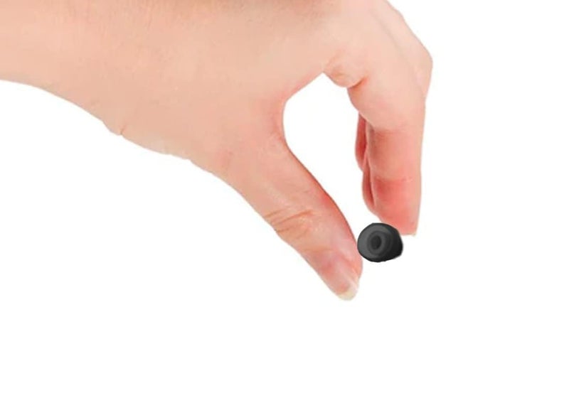 Frankz Premium Silicone Rubber Earbuds Tips 14, Eartips, Earplugs for One Plus Bullet Z2 Earphones Only -Medium Size (14 Pcs (7 Pair), Black) -Note not for Other Models of Oneplus - Image 4