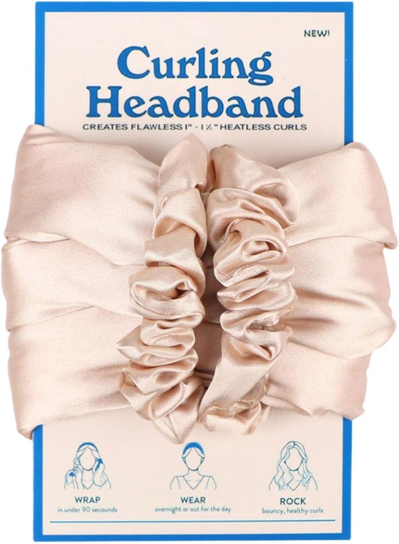 كلاراكو أداة تجعيد شعر مريحة بدون حرارة للنساء والفتيات، طوق رأس يمكنكِ صنعه بنفسكِ، شريط تجعيد، بكرات شعر طويلة لتجعيد الشعر طوال الليل، أدوات تجعيد الشعر بدون حرارة، لون كاكي - Image 1