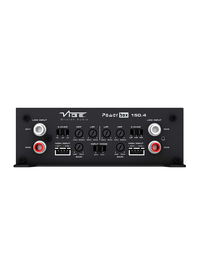 Vibe - POWERBOX150.4M-V0 – 4 Channel Class D Amplifier - Image 1