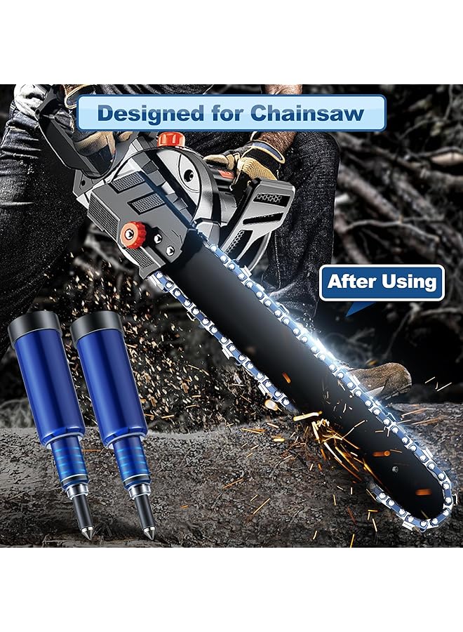 مسدس شحم قطعتين للمناشير،  سلسلة مع شحم  أنف ضرس المنشار،  منشار محمل مسبقًا، مسدس شحم زيت، ملحقات منشار لتزييت جزازات العشب، وماكينات التشذيب، والمنشار - Image 2