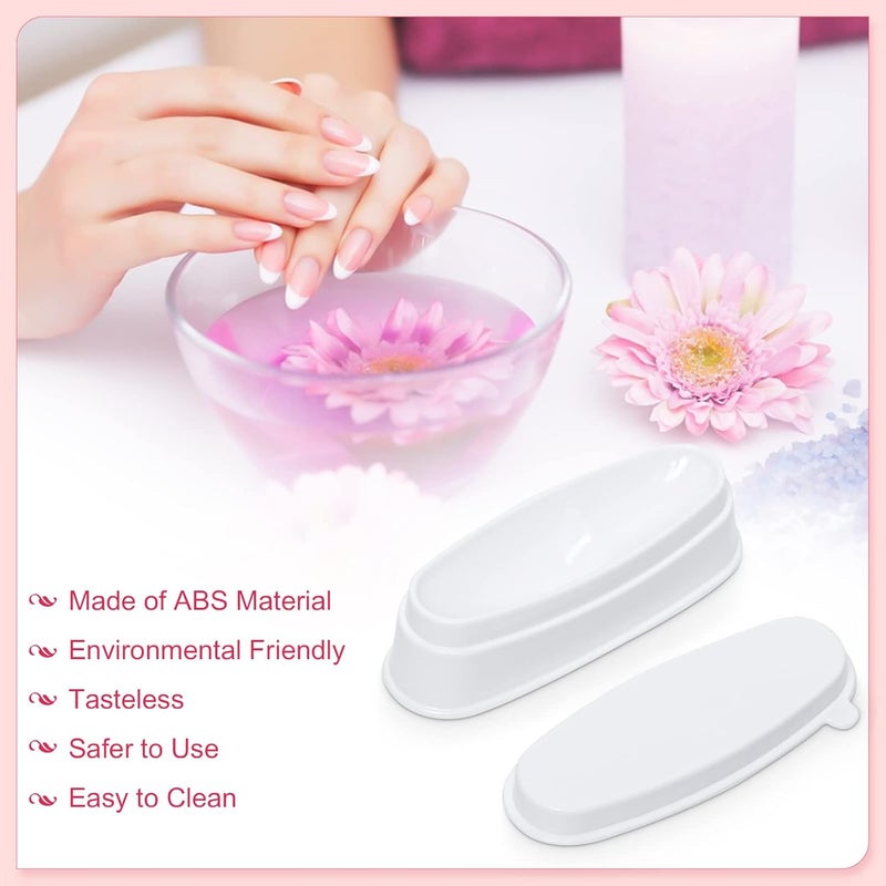 krofaue Nail Dip Container Dipping Powder Tray French Nail Smile Line Molding Manicure Mould Fashion Nail Tool - Image 3