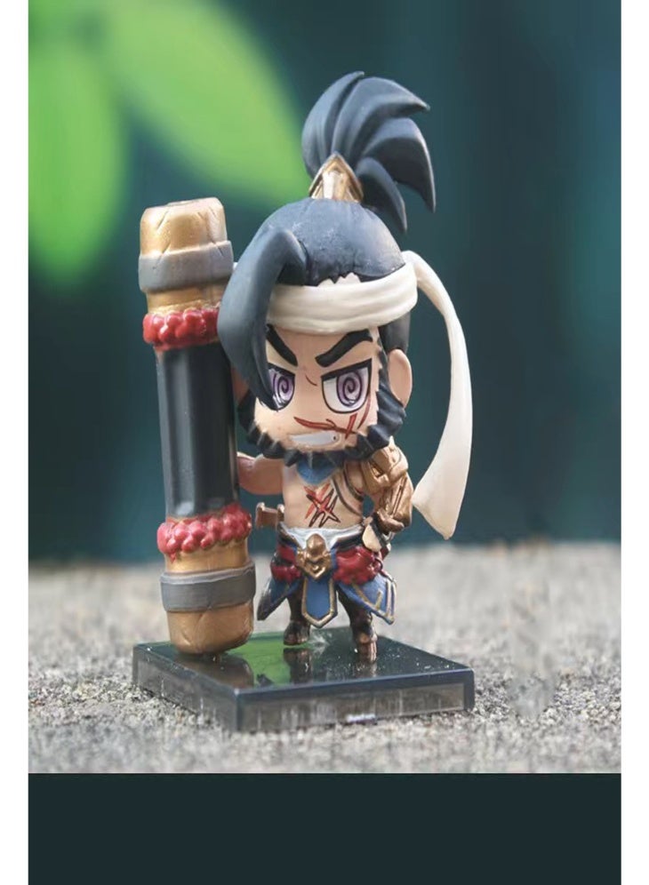 عام شرف الملوك الشكل مجموعة سور الصين العظيم الحرس فريق جمع مولان كايزر شويو شوانس الزخرفية تحصيل نماذج - Image 3