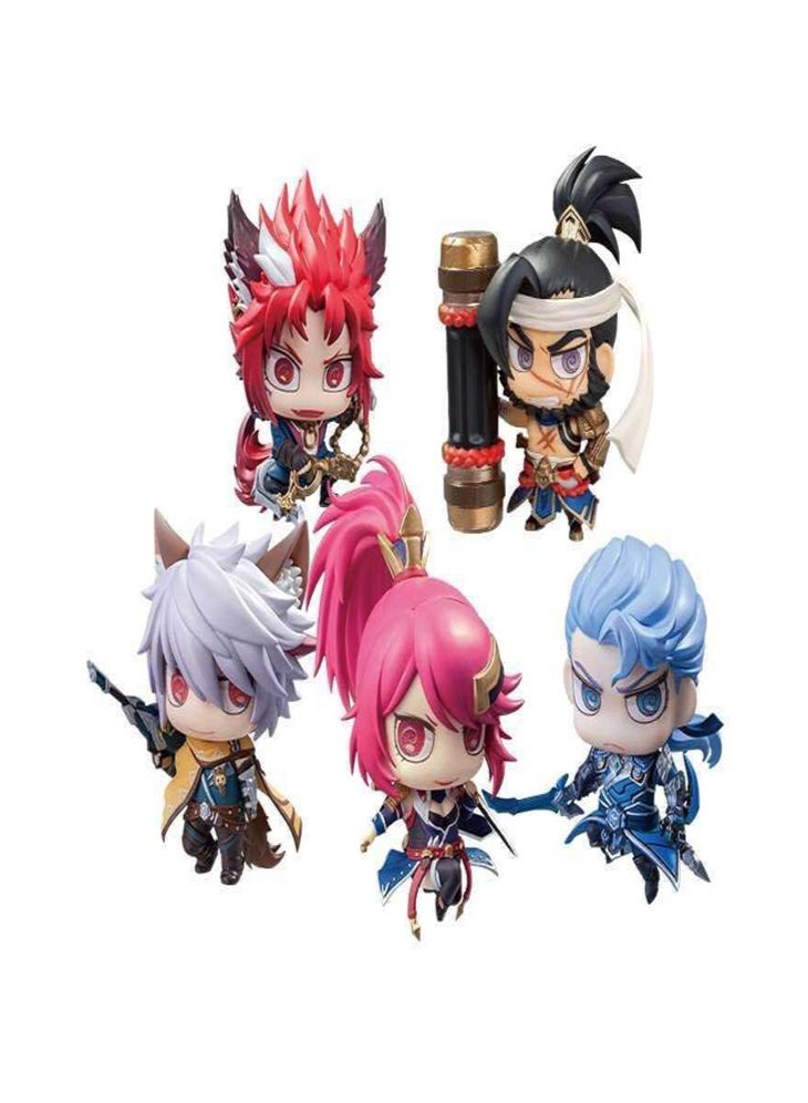 عام شرف الملوك الشكل مجموعة سور الصين العظيم الحرس فريق جمع مولان كايزر شويو شوانس الزخرفية تحصيل نماذج - Image 1