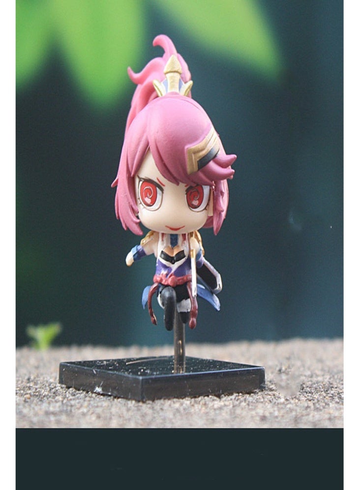 عام شرف الملوك الشكل مجموعة سور الصين العظيم الحرس فريق جمع مولان كايزر شويو شوانس الزخرفية تحصيل نماذج - Image 5