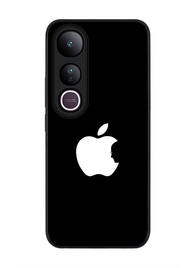Stylizedd For vivo V50 Lite Case,Slim fit Camera Protection, Shockproof Thin Phone cover  - Steve's Apple - Black