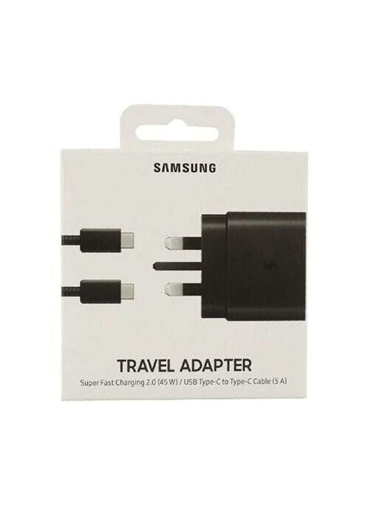 Phone Planet Samsung UK Travel Adaptor (25W with USB type C Cable) Black,EP-TA845XBEGGB - Image 2