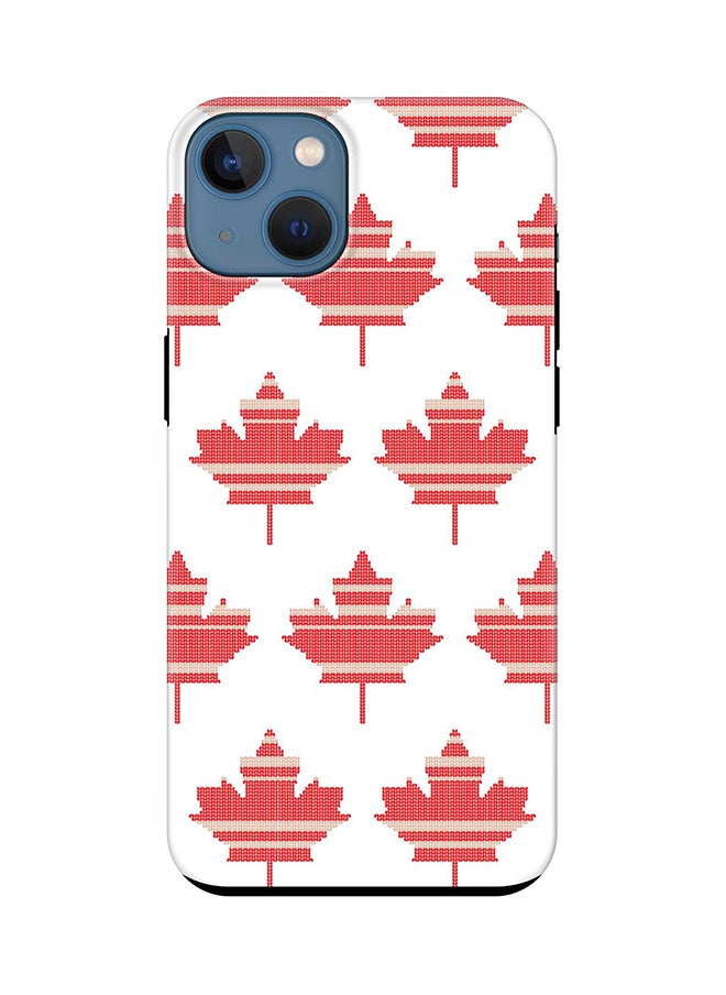 Stylizedd - Tough Pro Series Case for Apple iPhone 14 Plus Case Dual Layer hybrid PC & TPU Customized Mobile Cover Shield with inner TPU protection Matte Finish - Maple Mitten - Image 1
