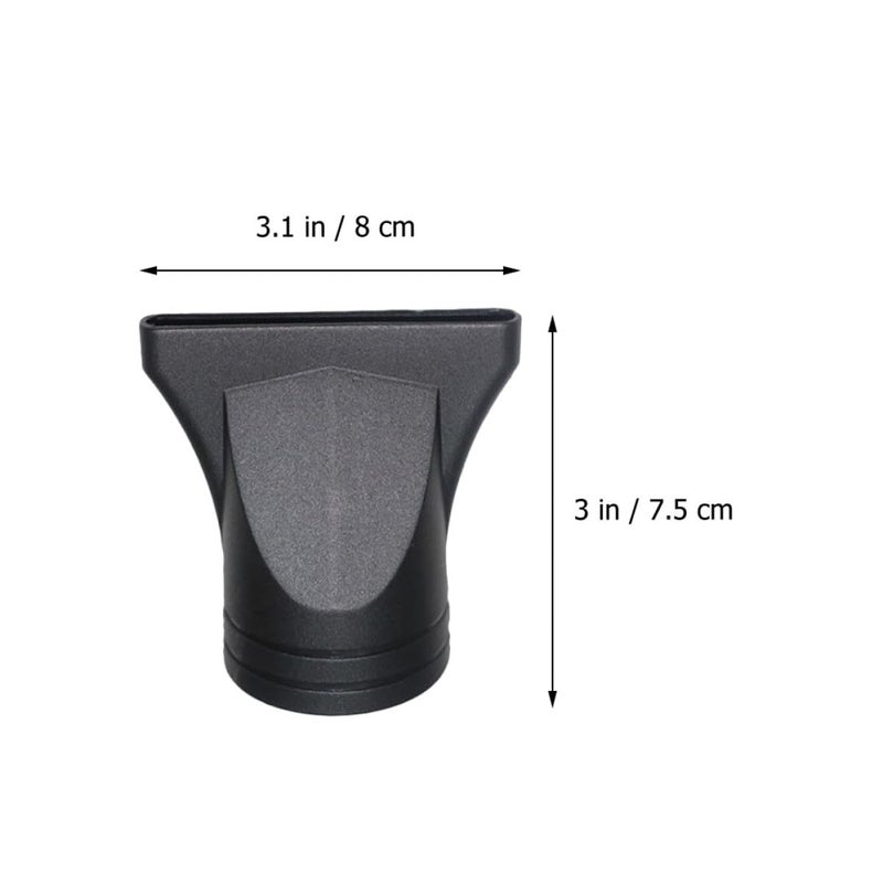 10pcs Universal Blow Dryer Nozzle Attachments Flat Concentrator Styling Tool for Professional Hair Dryers Hair Care Salon Use - Image 2