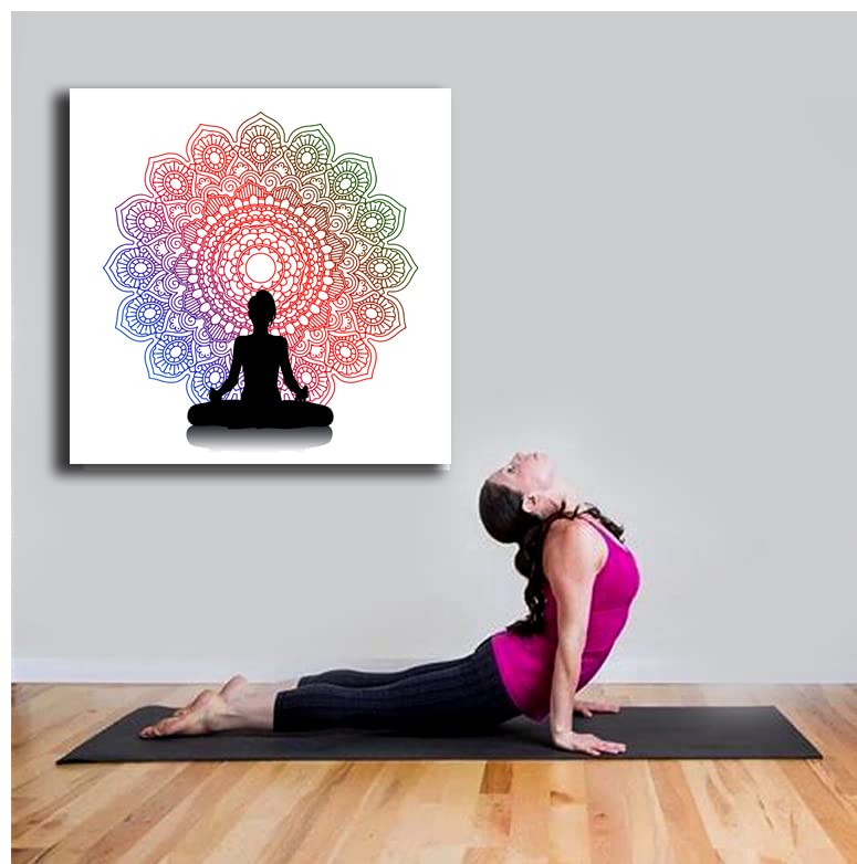 Sikhash Wall Sticker Posters, Yoga Poses Posters (18X12 inches) Yoga Asan for Full Body, Workout, Mediation Quotes, Yoga Studio, Hall, Big Size. Q64 - Image 3