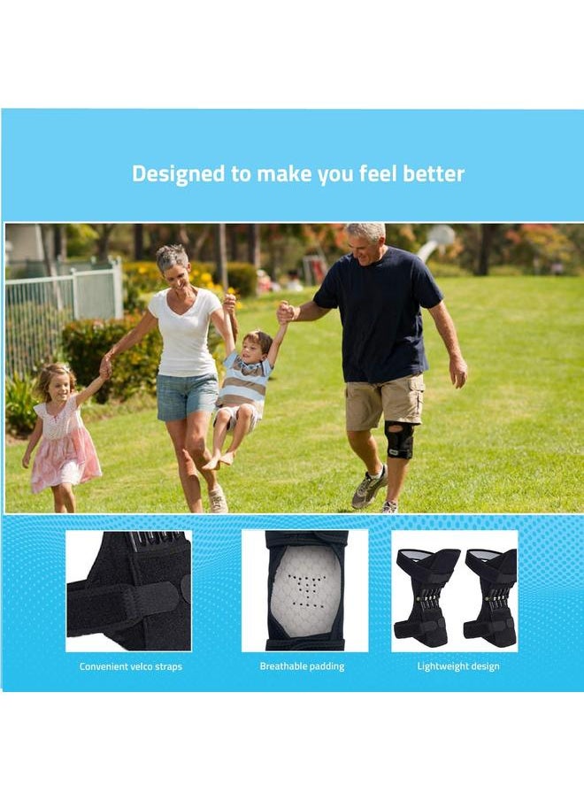 yongsheng Protective Booster Gear Patella Support Preventing Excessive Knee Flexion Osteoarthritis Squat Exercising  - Image 3