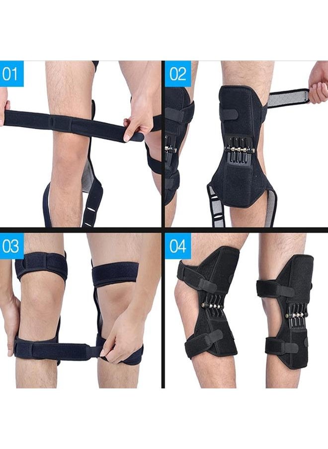 yongsheng Protective Booster Gear Patella Support Preventing Excessive Knee Flexion Osteoarthritis Squat Exercising  - Image 4