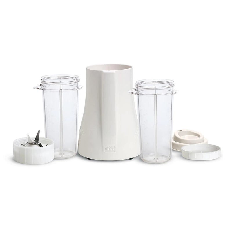 Tribest Tribest PB-150 Personal Blender for Shakes and Smoothies with Portable Blender Cups, White Large  - Image 4