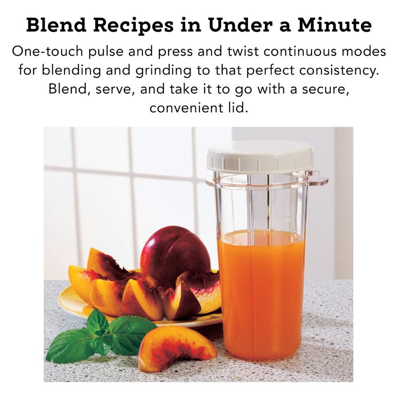 Tribest Tribest PB-150 Personal Blender for Shakes and Smoothies with Portable Blender Cups, White Large  - Image 2