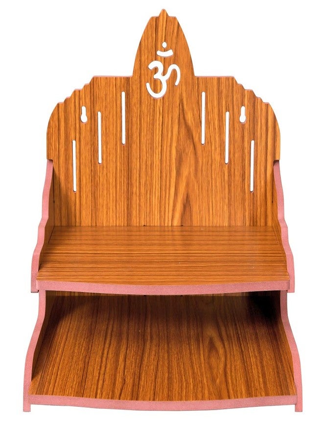 MS Enterprises Wooden Beautiful Plywood Mandir Pooja Room Home Decor Office OR Home Temple Wall Hanging Product (RED D) - Image 4