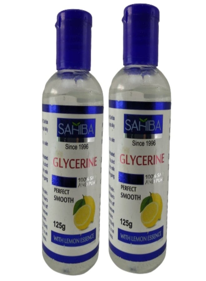 URJUWANI Sahiba Glycerine For Perfect Smooth Skin With Pure Lemon Liquid Essence 250Gm (Net Quantity 2) | Transparent - Image 1