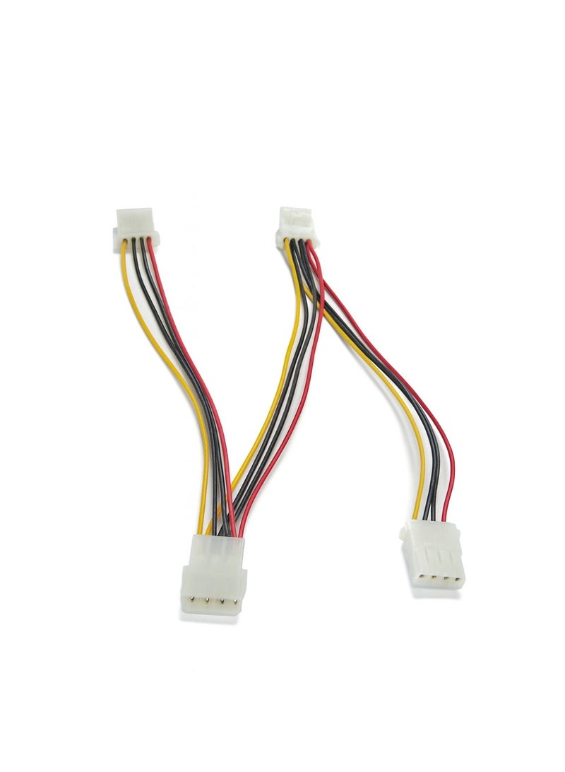 Power Y Cable – 1 Male to 3 Female Splitter (4 Pin) - Image 1