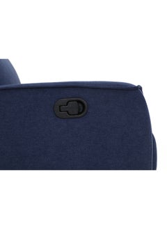 Micasa Durable High Quality Manual Recliner Chair Navy NV0112D  - Image 5