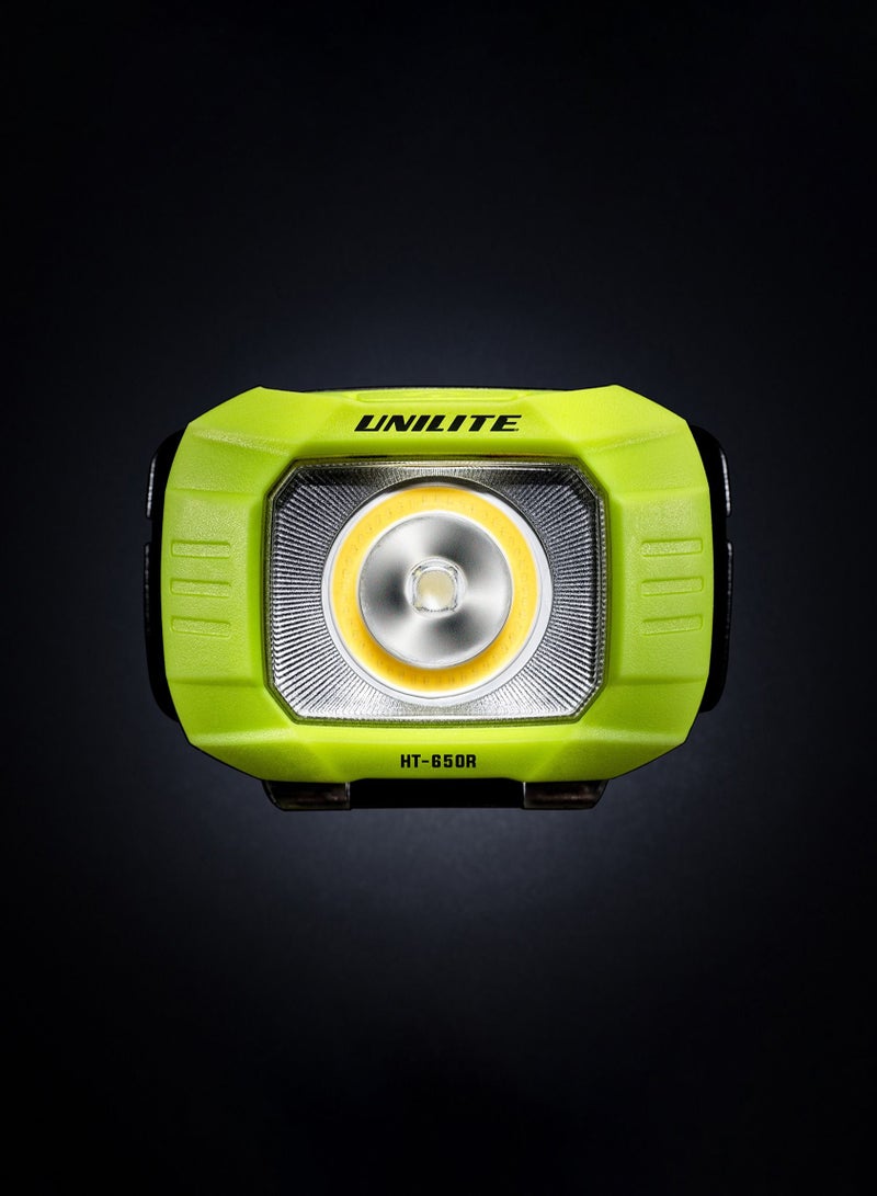 Unilite Ht 650R Hybrid 650 Lumen Rechargeble Head Torch - Image 3