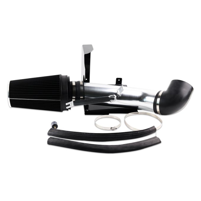 4 Cold Air Intake System With Heat Shield For 19992006 Chevygmc V8 48L 53L 60L Silverado 150025003500 High Flow Air Filter Kit Improved Horsepower Throttle Responsesilver