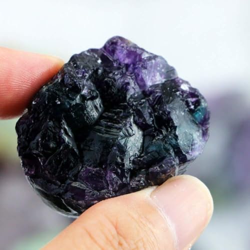Fireboomoon 2lb/950g Rough Natural Fluorite Stone Raw Rainbow Fluorite Gemstone Crystal Rock for Cabbing,Tumbling,Cutting,Polishing,Lapidary,Healing Reiki,Jewelry Making and Home Decoration - Image 5