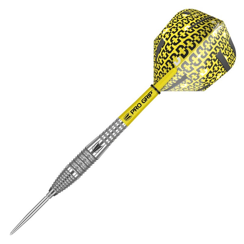 Target Darts Bolide 90% Tungsten Swiss Point Steel Tip Darts Set of 3, Barrel 05, 24 Grams | Featuring Pro Grip Dart Stems, Number 6 Dart Flights, Swiss Points | Professional Darts - Image 4