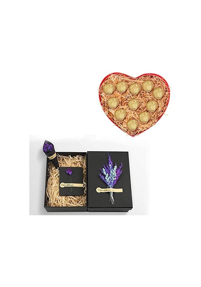 Red Dot Gift REDDOTGIFT® 5-Pack Eco-friendly Raffia Shreds for Gift Box Filling (Kraft) - Image 4