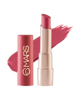 Mars MARS Creamy Matte Long Lasting Lipstick 3.2 gm 06 Bhangra Bloom  - Image 1