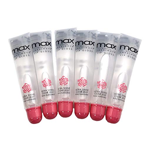 Cherimoya 6Pack MAX Makeup Lip Polish Rose Oil - Image 1