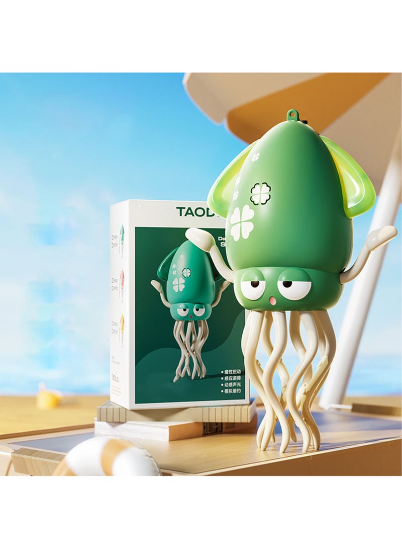 Magical dancing octopus toy octopus rechargeable dynamic sound and light children's electric educational  - Image 2