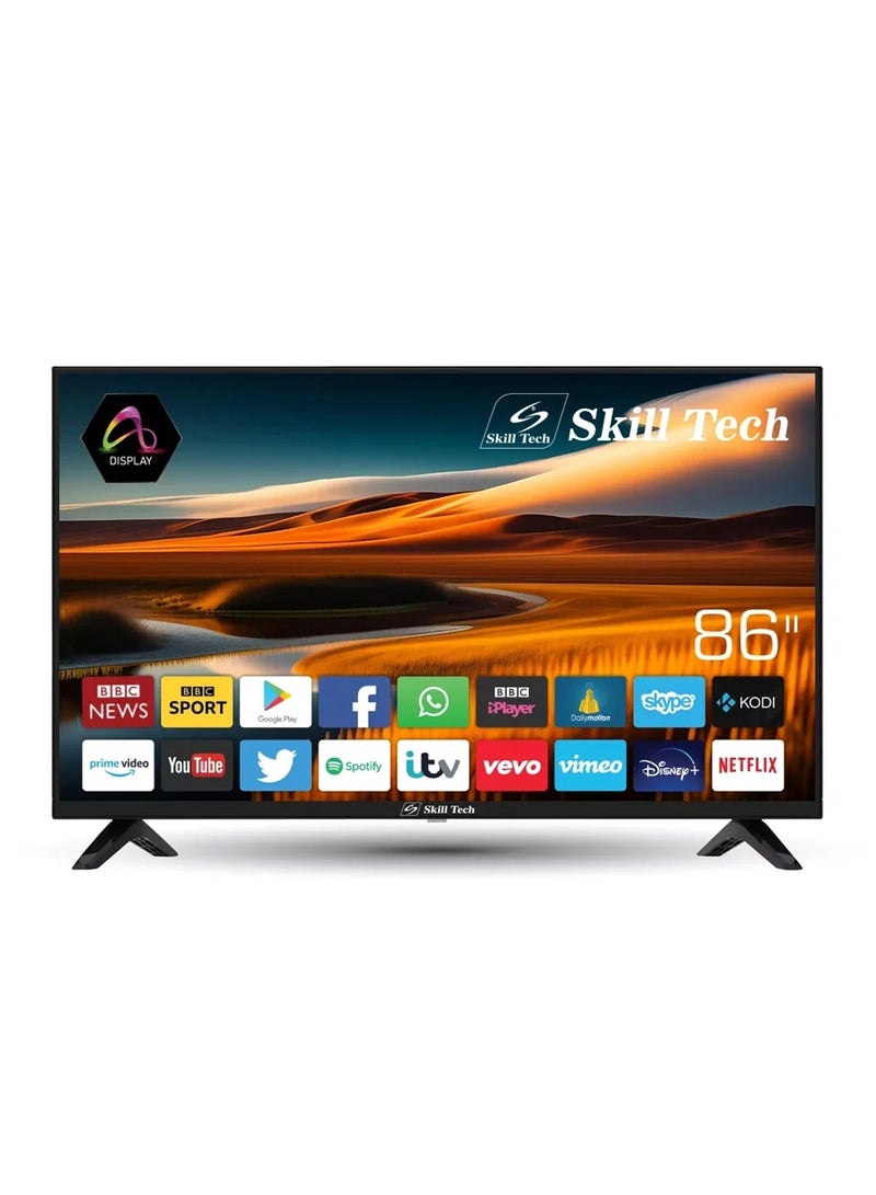 Skill Tech Skill Tech SK8650S4K  cutting-edge 86 Inch SMART 4K UHD LED