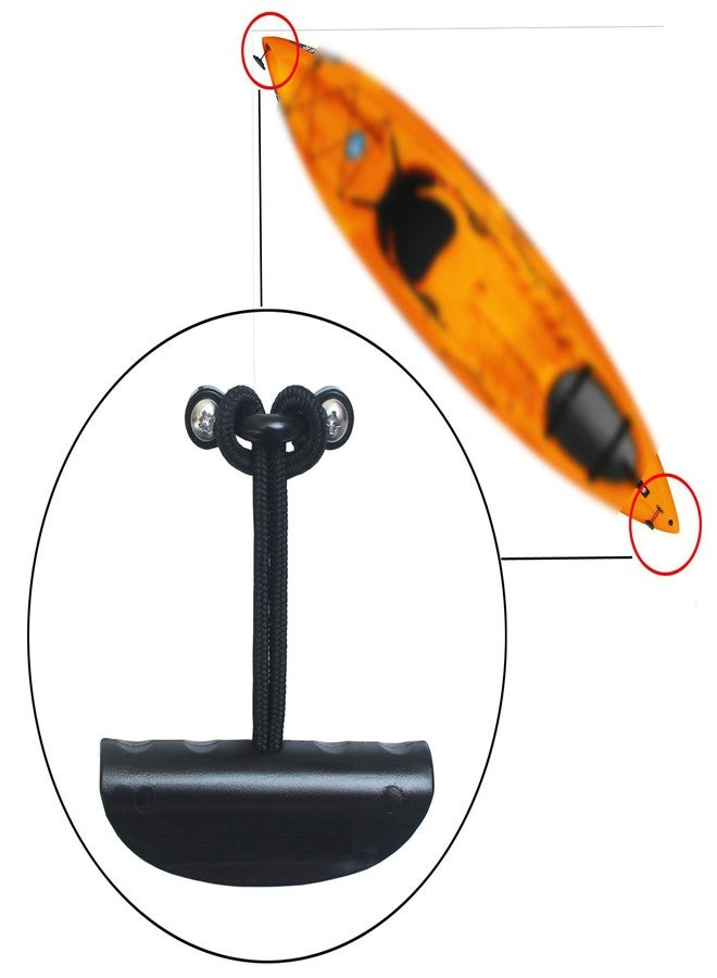 YYST Lot 2 Kayak Carry Handle Pull Handle T-Handle with Cord and Pad Eyes - Image 4
