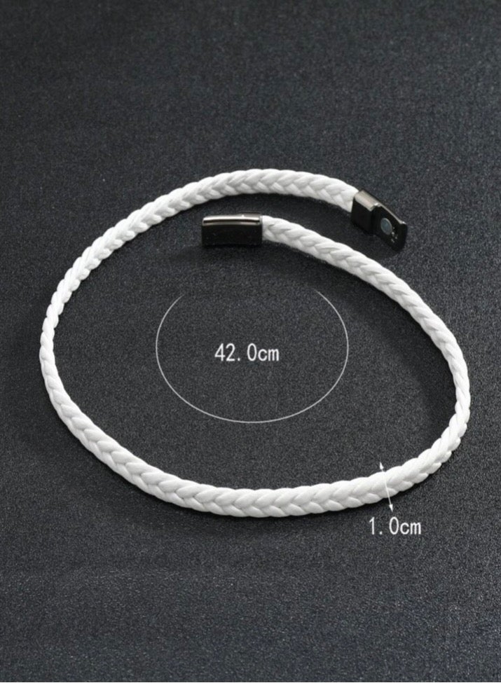 JewelryLand Men’s Elegant White Bracelet - Image 4