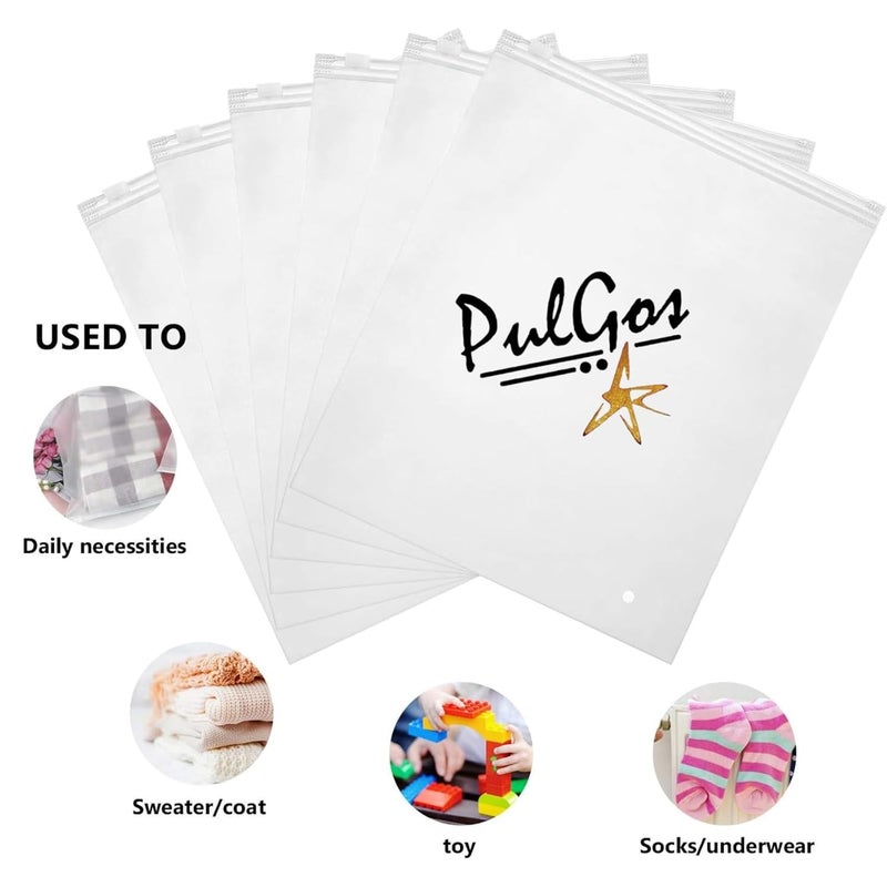 PulGos pack of 6 clothes organiser bag for clothes and wardrobe - Image 4