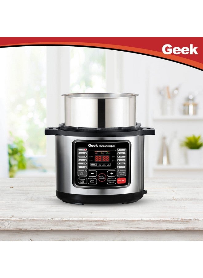 Litre Geek Robocook Stainless Steel Pot Geek Geek Robocook