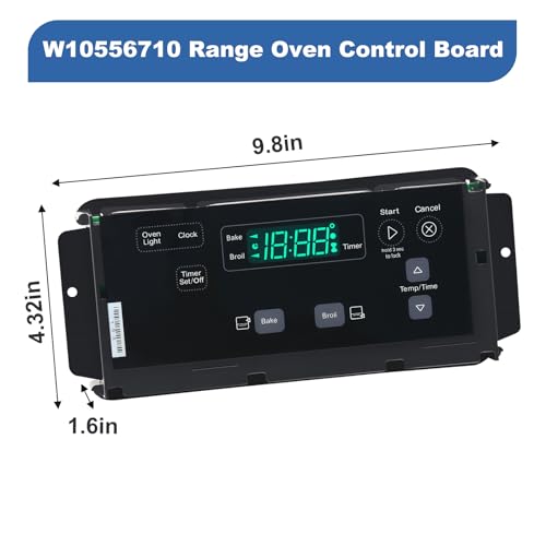 folosem W10556710 Suitable for Whirlpool Control Board，Suitable for Whirlpool Oven Control Panel，Replaceable Parts WPW10556710, AP6022910, 3281104, PS11756247 - Image 3