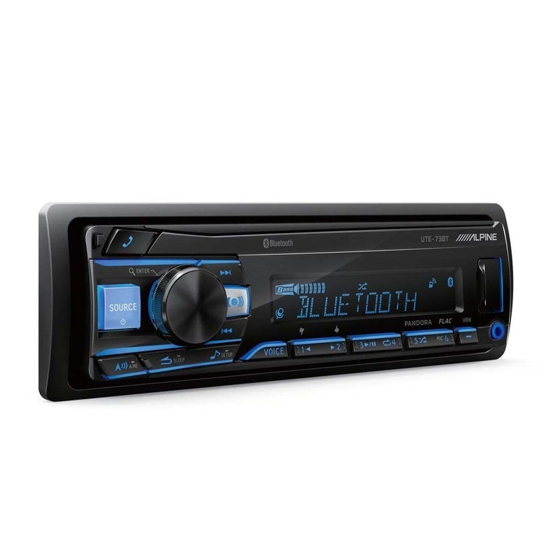 Alpine UTE-73BT Mech-Less Digital Media Receiver with BluetoothÂ® Wireless Technology - Image 2