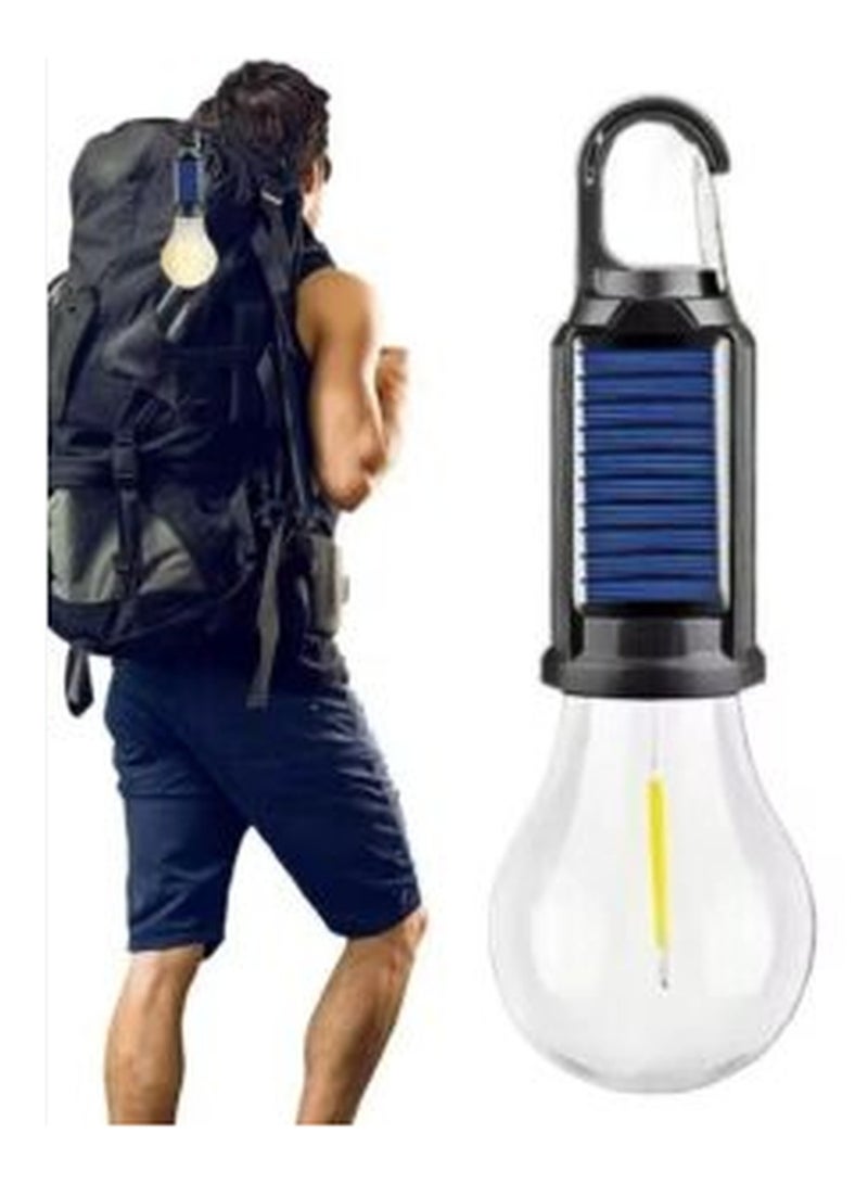 كيمايا مصابيح تخييم تعمل بالطاقة الشمسية قابلة لإعادة الشحن، مصابيح LED مقاومة للماء للخيام مع كابل USB، 3 أوضاع فانوس تخييم معلق، مصباح معلق للمشي لمسافات طويلة، الطوارئ، التخييم، المنزل، إصلاح السيارات (قطعة واحدة) - Image 2