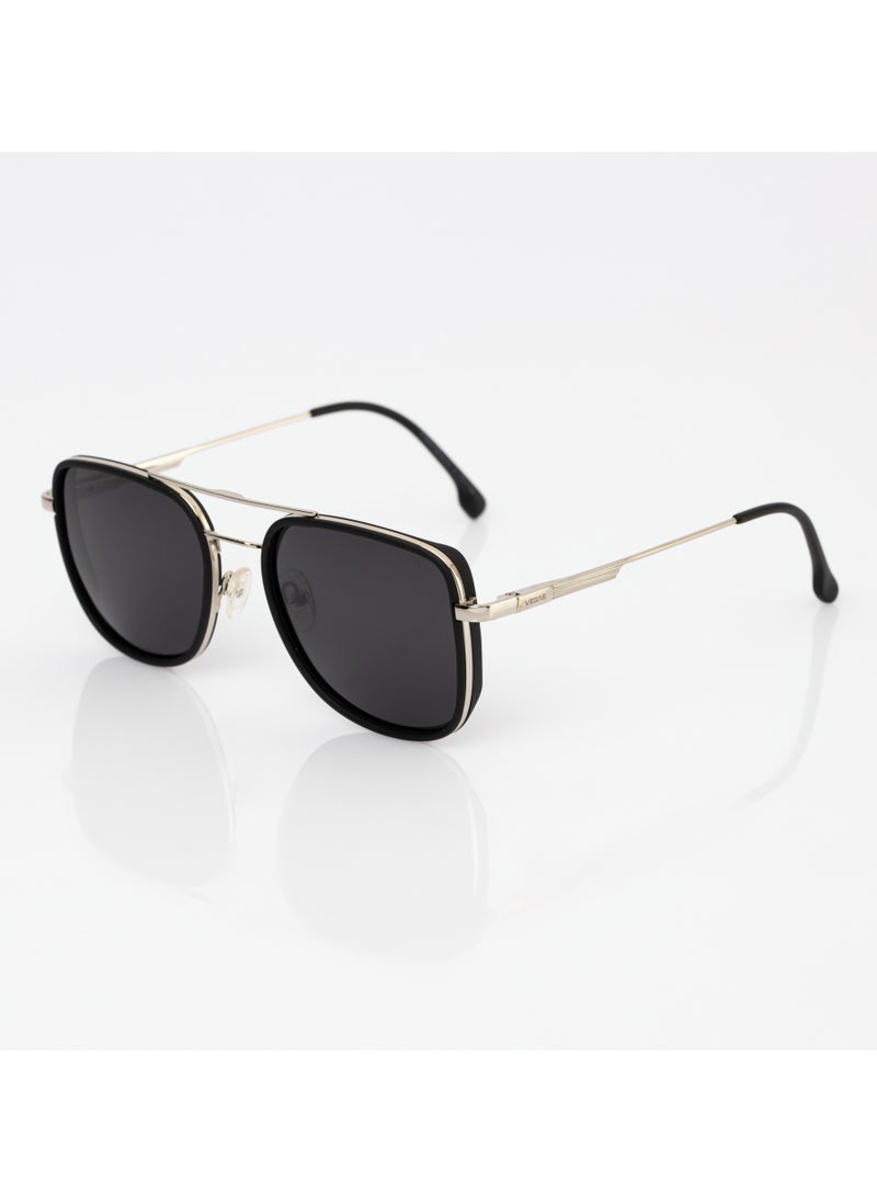 VEGAS VEGAS Men's Sunglasses V2070S - Silver * Black  - Image 1