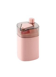 Thoraya Toothpick Holder Plastic Automatic Pop Up Toothpick Dispenser Container for Kitchen Dining Room Restaurant Pink  - Image 1