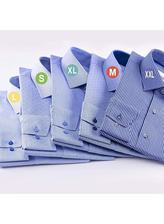 erorex 3500 Pcs 7 Sizes 1 Inch Self Adhesive Clothing Size Stickers Labels Rolls For T Shirts Trousers Skirt Retail And Home Xs Sml Xl Xxl Xxxl  - Image 4