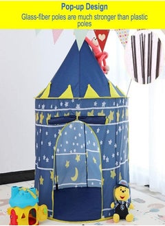 TENT PLAY Mini Kids Play Tent Portable Foldable  (Blue)  - Image 5