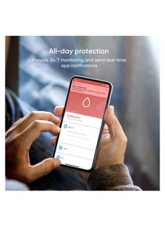 SYOSI 4 Pack Smart Water Leak Detector & Zigbee Hub Kits, Water Sensor Alarm Compatible with Alexa and Google Home, Sensitive Leak and Drip Alert, for Kitchen, Bathroom, and Basement  - Image 4
