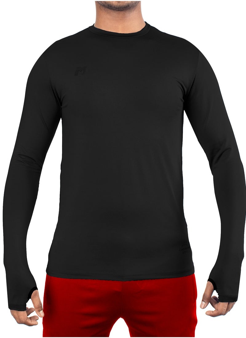 Sports Long Sleeves T-Shirt With Thumb Whole - pzsku/Z9CACFA8604399A8630C8Z/45/_/1699547172/ddc3aaea-0ab6-4461-a840-5a40491e8e5e