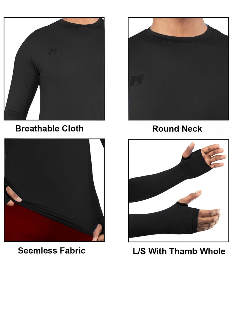 Sports Long Sleeves T-Shirt With Thumb Whole - pzsku/Z9CACFA8604399A8630C8Z/45/_/1699547263/6724e2a6-b822-404b-a865-69e36ce7224e