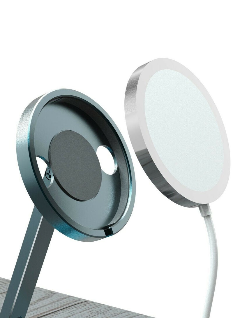 Metal Wireless Charger Stand Mag Safe Magnetic Fast Charging Holder - Image 5