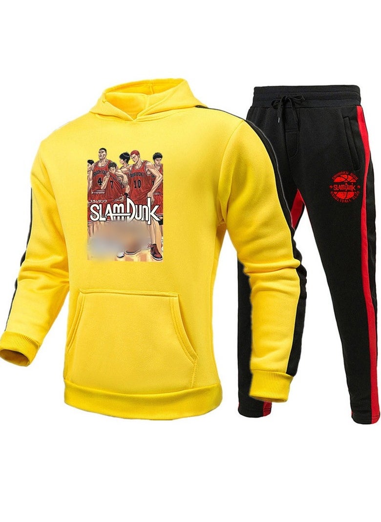 KUYING New Slam Dunk Hoodie Pants Set  - Image 1