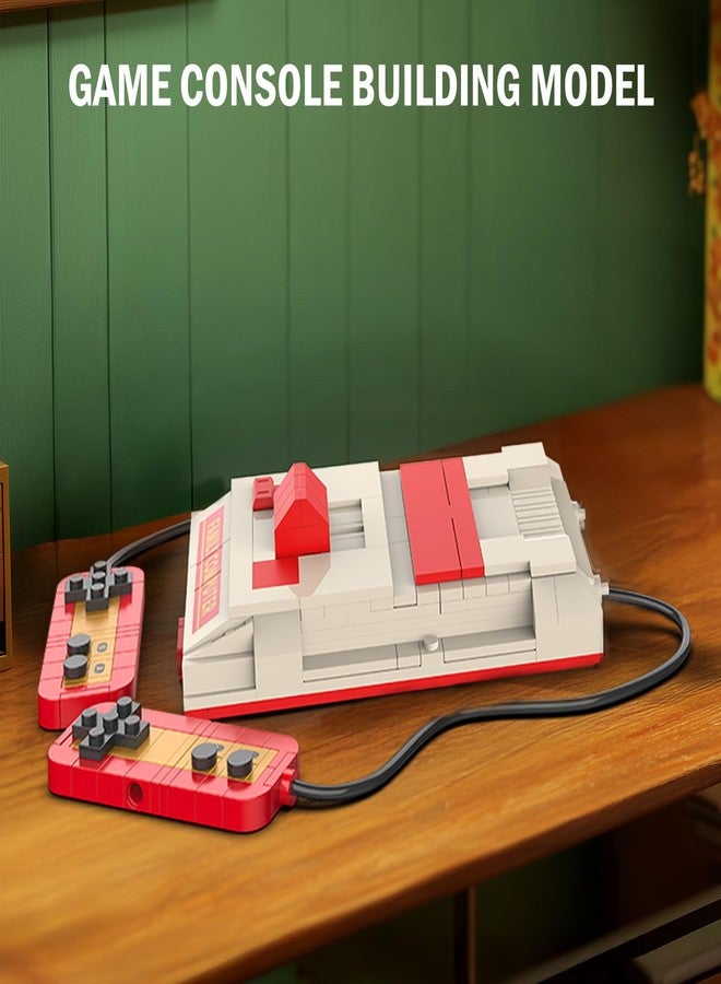 Brihappen 3 in 1 Vintage Model Building Set for Adults, Retro Game Console Computer Radio Collectible and Display Model Home Office Decor, Creative Birthday Gifts (552 Pieces) - Image 3