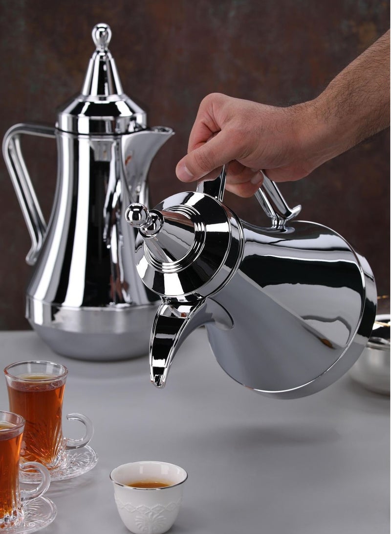 Thermos set, one for tea and the other for a coffee pot, 1 liter each - Image 2